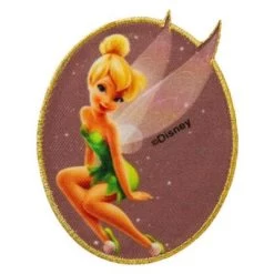 Disney Aufnäher / Bügelbild - Tinkerbell Peter Pan Fee Nimmerland Nähsets Für Mädchen