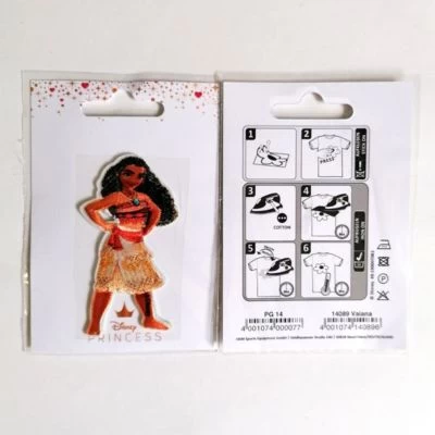 Disney Aufnäher / Bügelbild - Vaiana Häuptling Tochter Nähsets Für Mädchen 4 Disney Aufnäher / Bügelbild - Vaiana Häuptling Tochter Nähsets Für Mädchen – Bild 2