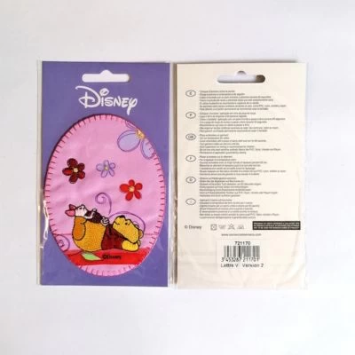 Disney Aufnäher / Bügelbild - Winnie Pooh Und Ferkel Liegen Nähsets Für Kinder 4 Disney Aufnäher / Bügelbild - Winnie Pooh Und Ferkel Liegen Nähsets Für Kinder – Bild 2