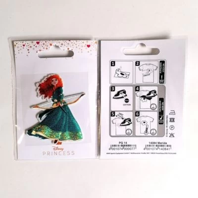 Disney Aufnäher / Bügelbild - Merida Prinzessin Bogen Schütze Nähsets Für Mädchen 4 Disney Aufnäher / Bügelbild - Merida Prinzessin Bogen Schütze Nähsets Für Mädchen – Bild 2