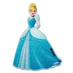 Disney Aufnäher / Bügelbild - Cinderella Aschenputtel Prinzessin Nähsets Für Mädchen