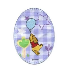 Disney Aufnäher / Bügelbild - Winnie Pooh Luftballon Ballon Nähsets Für Kinder