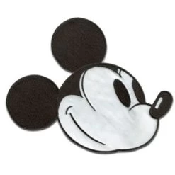 Disney Aufnäher / Bügelbild - Mickey Mouse 90 Jahre XL Kopf Nähsets Für Kinder