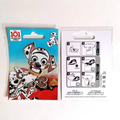 Disney Aufnäher / Bügelbild - 101 Dalmatiner Braun Nähsets Für Kinder 4 Disney Aufnäher / Bügelbild - 101 Dalmatiner Braun Nähsets Für Kinder – Bild 2