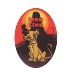 Disney Aufnäher / Bügelbild - König Der Löwen Lion King Simba Tier Nähsets Für Kinder