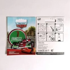 Disney Aufnäher / Bügelbild - Cars 2 FRANCESCO NO. 1 Nähsets Für Kinder 5 Disney Aufnäher / Bügelbild - Cars 2 FRANCESCO NO. 1 Nähsets Für Kinder -Disney 22437880 02
