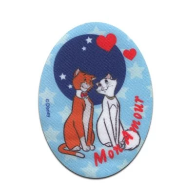 Disney Aufnäher / Bügelbild - Aristocats Mon Amour Katze Tier Nähsets Für Kinder 3 Disney Aufnäher / Bügelbild - Aristocats Mon Amour Katze Tier Nähsets Für Kinder