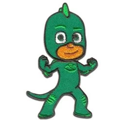 Disney Aufnäher / Bügelbild - PJ MASKS Pyjamahelden GEKKO 1 Nähsets Für Kinder