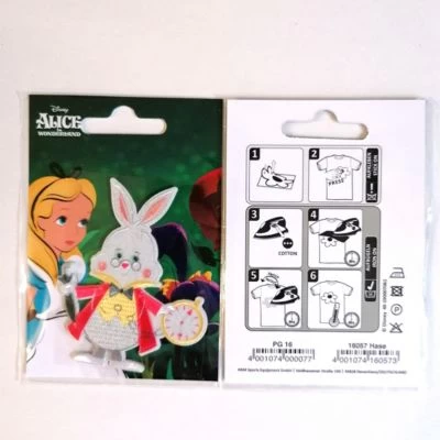 Disney Aufnäher / Bügelbild - Alice Im Wunderland Märzhase Hase Nähsets Für Kinder 4 Disney Aufnäher / Bügelbild - Alice Im Wunderland Märzhase Hase Nähsets Für Kinder – Bild 2