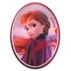 Disney Aufnäher / Bügelbild - Frozen Die Eiskönigin Anna Oval   Nähsets Für Kinder