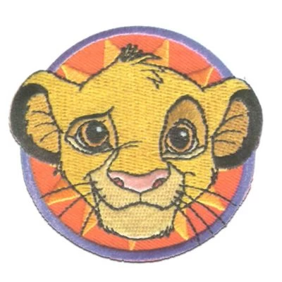 Disney Aufnäher / Bügelbild - König Der Löwen Simba Kopf Nähsets Für Kinder 3 Disney Aufnäher / Bügelbild - König Der Löwen Simba Kopf Nähsets Für Kinder