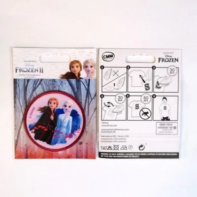 Disney Aufnäher / Bügelbild - Frozen Die Eiskönigin Anna Und Elsa Nähsets Für Kinder 4 Disney Aufnäher / Bügelbild - Frozen Die Eiskönigin Anna Und Elsa Nähsets Für Kinder – Bild 2