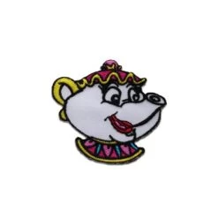 Disney Aufnäher / Bügelbild - Die Schöne Und Das Biest Pottine Nähsets Für Kinder