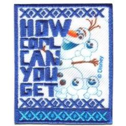 Disney Aufnäher / Bügelbild - Frozen Die Eiskönigin HOW COOL Nähsets Für Kinder