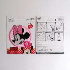 Disney Aufnäher / Bügelbild - Minnie Mouse BLUME 2 Nähsets Für Kinder -Disney 22637453 02