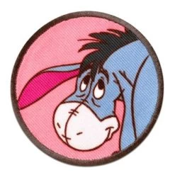 Disney Aufnäher / Bügelbild - WINNIE THE POOH I Aah Button Nähsets Für Kinder
