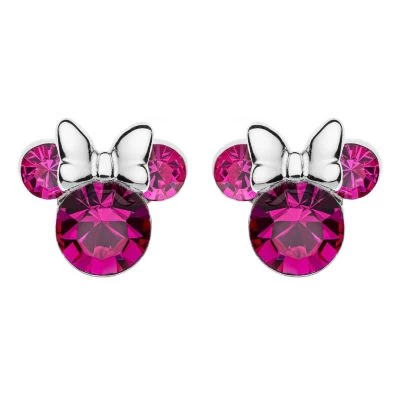 Disney Kinder-Ohrringe Geburtsstein Oktober 925 Silber Ohrstecker 3 Disney Kinder-Ohrringe Geburtsstein Oktober 925 Silber Ohrstecker