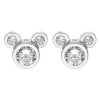Disney Ohrringe Micky Maus 925 Silber Ohrstecker