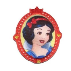 Disney Aufnäher / Bügelbild - Schneewittchen 7 Zwerge Prinzessin Nähsets Für Mädchen