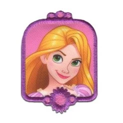 Disney Aufnäher / Bügelbild - Rapunzel Neu Verföhnt Haare Prinzessin Nähsets Für Mädchen