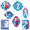 Disney Aufnäher / Bügelbild - Frozen Die Eiskönigin Set 7 Stück Nähsets Für Kinder