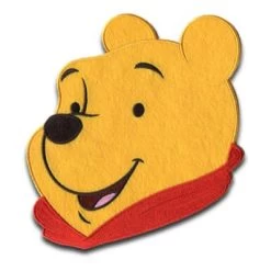 Disney Aufnäher / Bügelbild - WINNIE PUUH XL Kopf Nähsets Für Kinder