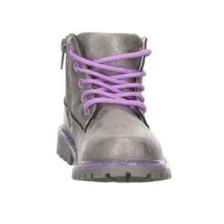 Disney Frozen Schnürboots Schriftzug Synthetik Gemustert Stiefel -Disney 27068303 03