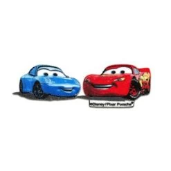 Disney Aufnäher / Bügelbild - Cars Lightning McQueen & Sally Nähsets Für Kinder